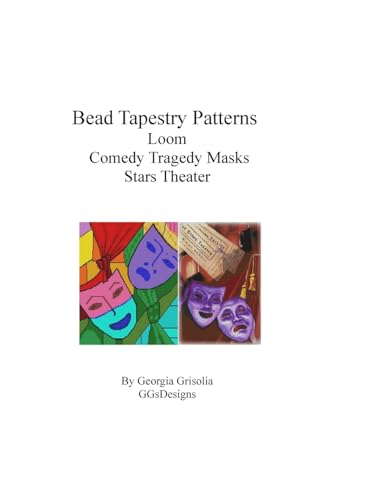 Bead Tapestry Patterns loom Comedy Tragedy Masks Stars Theater
