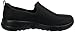 Skechers Women's Go Walk Joy Sneaker – 5GEN Cushioning, Air-Cooled GOGA Mat, Breathable Mesh Upper, Black, 7 Wide