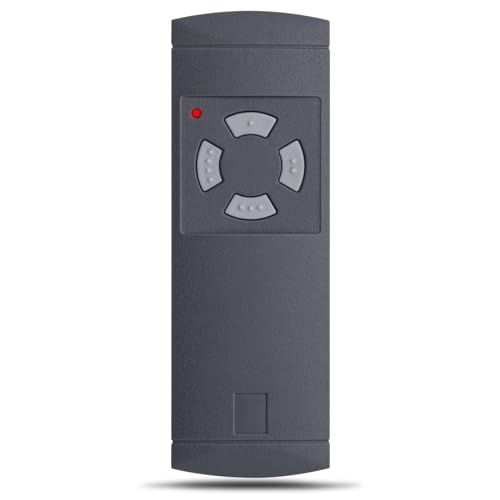 Garage Door Remote Control Replacement for HORMANN HS4-40 HS2-40 HSE2-40 HSM4-40 HSM2-40 Compatible with GARADOR 40.685MHz Grey Buttons Handheld Transmitter