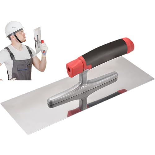 Truelle à béton | Outils à main de construction ergonomiques - Outil de mortier et - pour plâtrage Finition avec mortier de ciment et carreaux pour l'installation