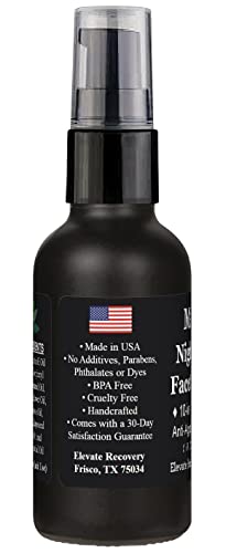 Men's Face Serum Moisturizer (10-In-1) Anti-Aging Facial Oil Complex W/ Argon, Vitamin E, Hempseed, Jojoba, Sunflower, Evening Primrose, Rosehip, Grapeseed, Mineral & Bergamot Oils - For Men #TOP2