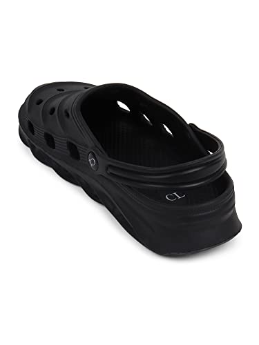 Image of Carlton London Men's Solid Comfortable Clogs with Backstrap