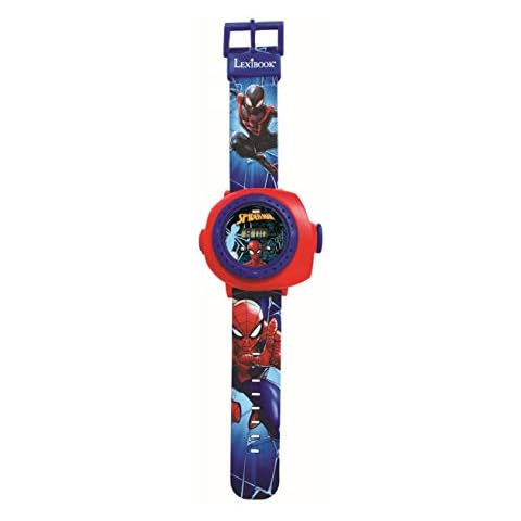 Reloj proyector Spider-Man LEXIBOOK para niñas Cover