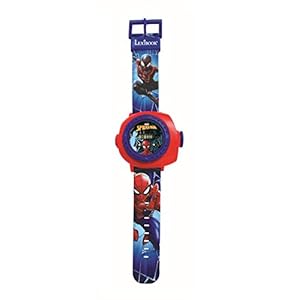 Lexibook DMW050SP verstelbaar projectieluister digitaal scherm – 20 afbeeldingen van Spider-Man en zijn vrienden – voor…