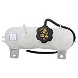 TRQ Radiator Coolant Reservoir Expansion Tank Overflow Bottle Compatible with 2019-2022 Jeep Cherokee CH3014182