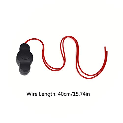 Nbwdy 12V Waterproof Push-Button On-Off Switch With Quick Connector Works Great For Led Accent Lighting On Motorcycles, Cars, Trucks, Atvs, Golf Carts, Etc. Completely Cut Off The Power. #TOP1