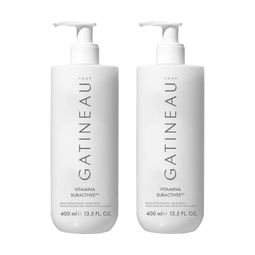Gatineau - Vitamina Suractivee Hand Cream, Dry Skin Lotion (400ml)… (Pack of 2)
