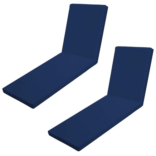 Iheqard Outdoor Chaise Lounge Cushions for Patio, 71