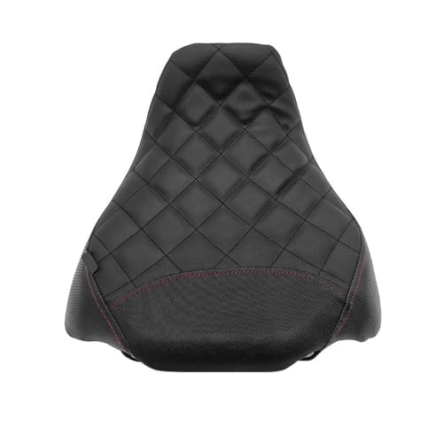 Siège moto à deux places haut de gamme avec housse de coussin texturée CB650R