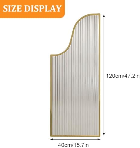 Men's Wall-Mounted Urinal Screen - Durable Tempered Glass Privacy Divider with Stainless Steel Frame, Ideal for Public Restrooms, 1pc Commercial Bathroom Accessory