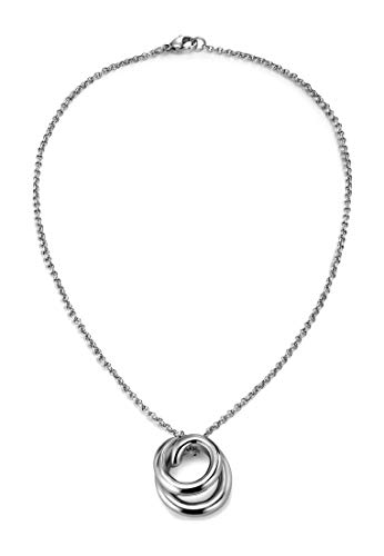 Collier avec Pendentif Femme Breil TJ0985, le cadeau en acier pour marquer les esprits