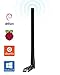 Produktbild BrosTrend AC650 Linux USB WLAN-Stick, Kompatibel mit Ubuntu, Mint, Kali, Debian, Raspbian, Lubuntu, Xubuntu, Zorin, Raspberry Pi, Windows 10/8.1/8/7/XP, Dualband 5GHz/2,4GHz, 5 dBi-Antennen, AC5L