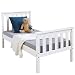 Produktbild Homestyle4u 1417, Kinderbett 70x140 cm Weiß mit Lattenrost Kinderzimmer Juniorbett 140x70 Einzelbett Holz