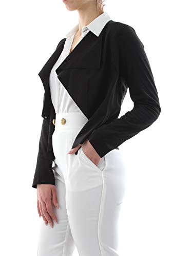 Only Jeans Peter Giacca, Nero (Black Black), 44