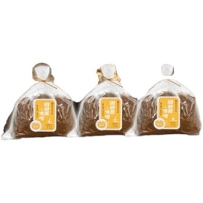 糀屋団四郎の昔ながらの手作り味噌 金印味噌3kg(金印味噌1kg×3)
