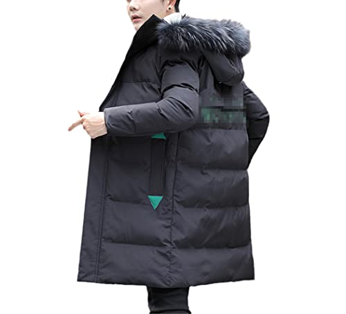 Parka longue d'hiver Haitpant pour homme grand contre le froid et la pluie