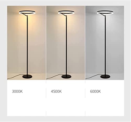 Lámpara de pie LED súper brillante con 3 tonos de luz para regular la claridad 3