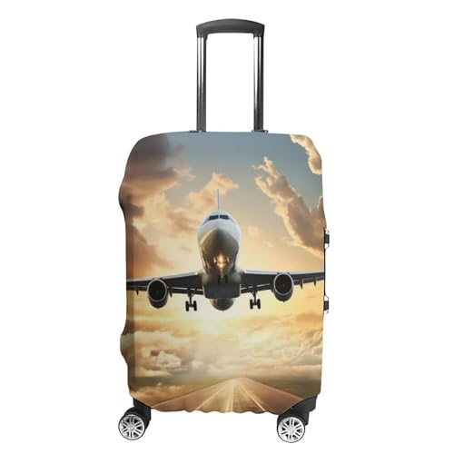 Carry on Luggage Cover Airplane Suitcase Covers for Luggages Tsa Approved Travel Luggage Sleeve Protector Elastic Suitcase Protector Anti-Scratch Washable Fits 19-30 Inch Case -XL