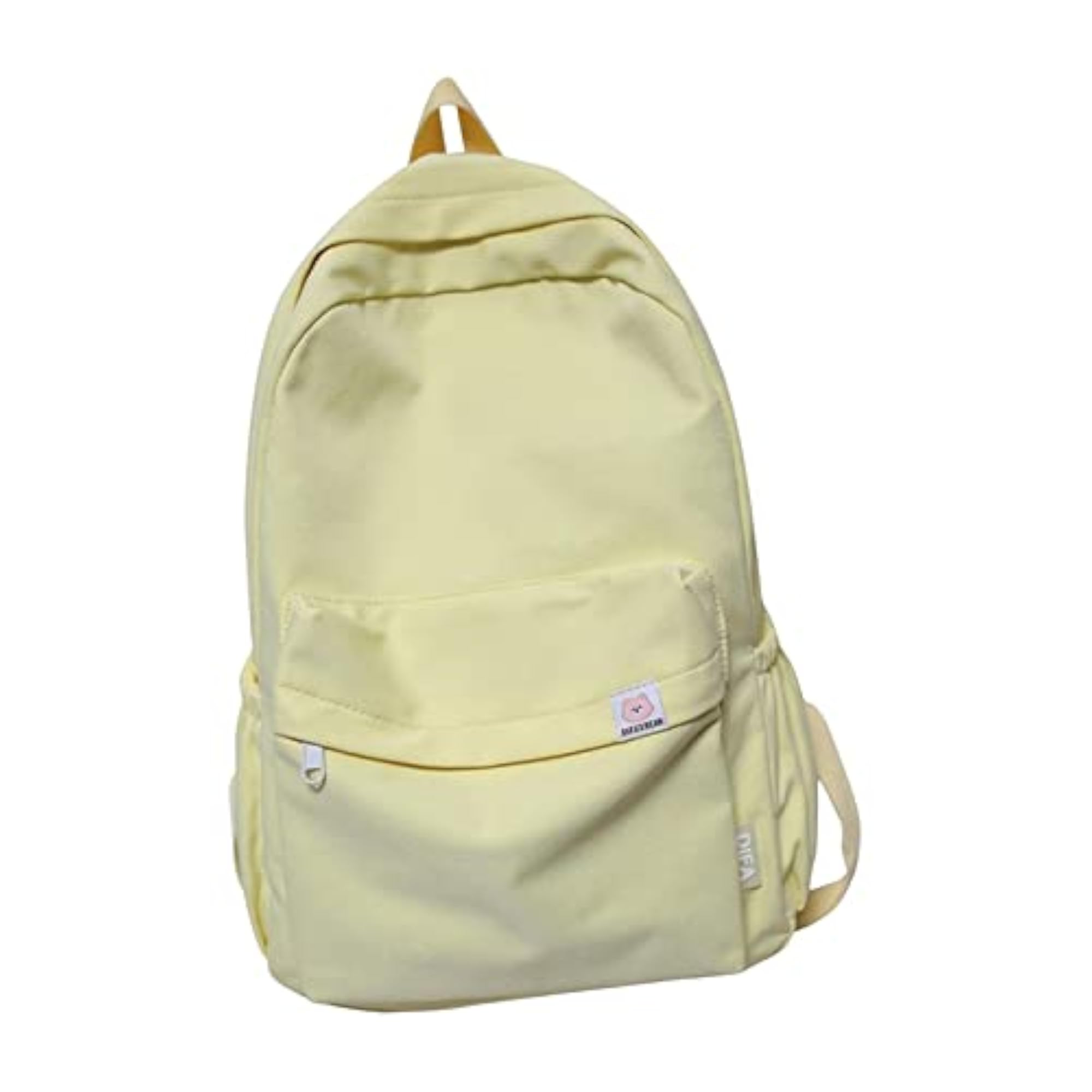Lightweight Solid Color Backpack for Outdoor Activities