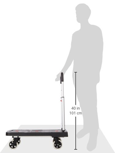 Magna Cart Flatform 300 lb Capacity Four Wheel Folding Platform Truck
