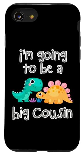 �������D�� I'm Going To Be A Big Cousin Crew �K�[���Y �{�[�C�Y �X�}�z�P�[�X iPhone SE (2020) / 7 / 8 �p