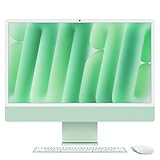  Apple 24-inch iMac with Retina 4.5K display: Apple M4 chip with 8-core CPU and 8-core GPU, 16GB, 256GB SSD - Green