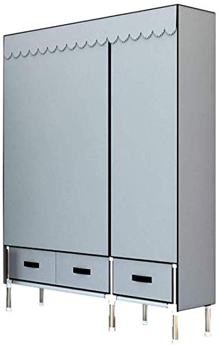 Cadre en acier non-tissé de 25 mm pour cette armoire portable robuste grise MU