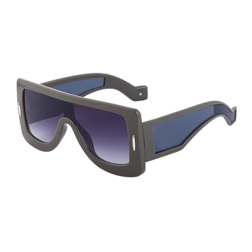 Lunettes de soleil pour femme avec protection UV400 totale et verres carrés oversize chic