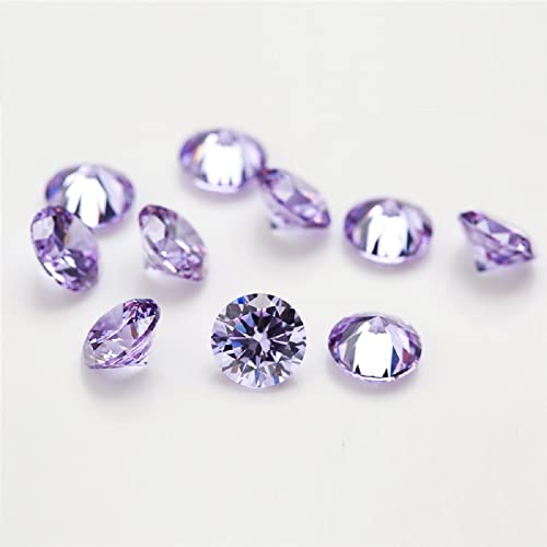 Xiangmo 30Pcs 4.0Mm 5A Round Cubic Zirconia Stones Loose Cz Stone Synthetic Gemstone For Jewelry Making (Mix 15 Colors,2Pcs Per Colors) #TOP4