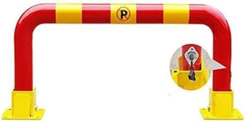 Bloqueador de estacionamiento Barrera de estacionamiento bloqueable con protección de pórtico más gruesa