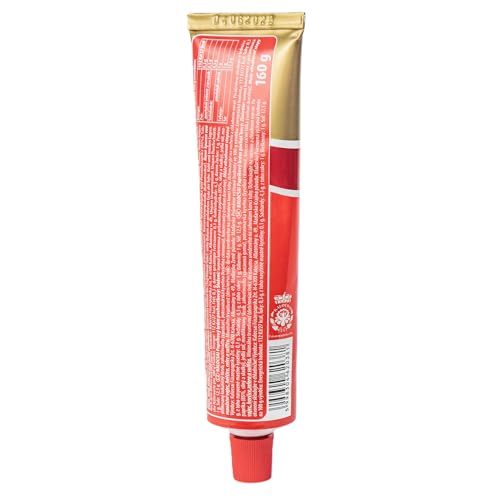 Kalocsai Ungarische Paprikacreme Mild (3x160g) Tube – Original Edes Paprikapaste (g.U.) | Milde Würzpaste aus Kalocsa – Ohne Farbstoffe | Praktisch für Gulasch, Saucen & Verfeinern