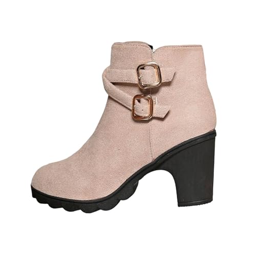 Bottines talon haut épais qui soulagent vos pieds tout en restant tendance