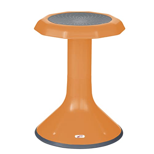 Image of ECR4Kids ACE Active Core Engagement Wobble Stool, 18-Inch Seat Height, Flexible Seating, Orange