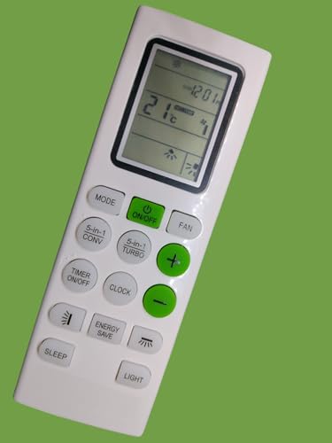 Image of Compatible with Blue Star Ac Remote | Model -IC518YNU | Suitable for 1 | 1.2 | 1.3 | 1.5 | 1.8 | 2 | 2.2 | 2.5 | 3 Ton Split and Window Air Conditioner | Match Exactly with Old Model