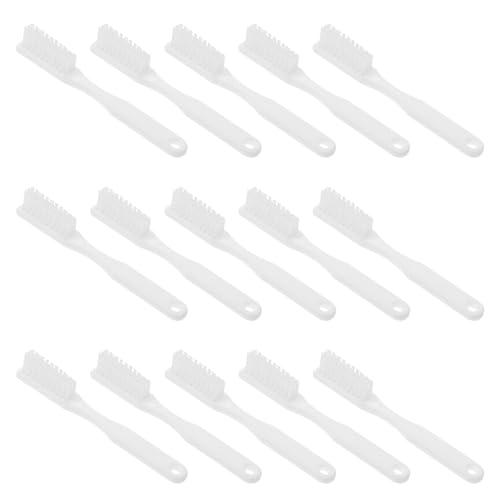 Brosse à dents pour prisonnier et nettoyage de dentier avec manche court anti-danger