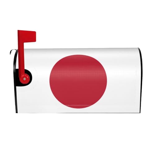 Copertura magnetica per cassetta delle lettere con bandiera giapponese, stampa personalizzata, resistente alle intemperie, standard USA