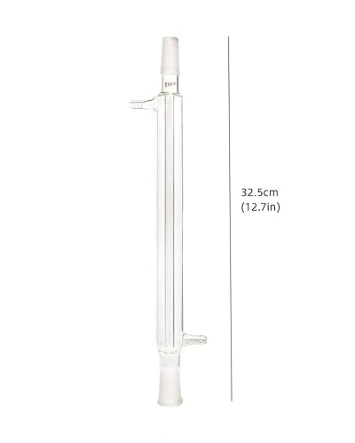 Miniatura 3 de Nuevo 16.9 fl oz, 13 unids Aparato de destilación de vidrio Química Lab Kit de cristalería de agua destilador purificador