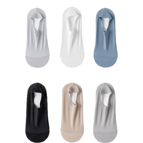CEAeis Invisible Ice Silk Breathable Socks, No Show Socks For Men, Male Hollow Out Mesh Breathable Ice Silk Sock