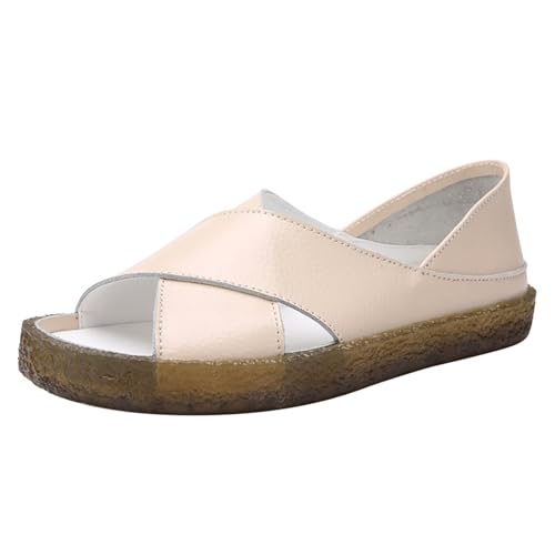 Sandales plates pour pieds fins bout ouvert pour un confort d'été absolu