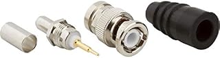 031-359, RF Connector BNC Straight Crimp Plug for RG-59 50 Ohm