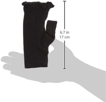 Miniatura 2 de Rolyan Forros de férula para el pulgar, duraderos hechos de algodón grueso y suave, talla única, negro, paquete de 10