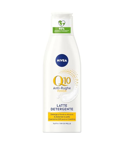 NIVEA Q10 Power Latte Detergente Viso + Antirughe da 200