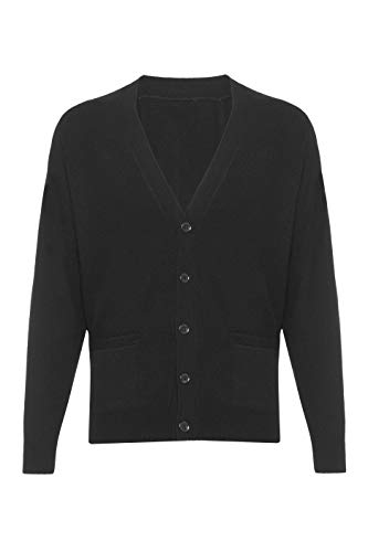 Cardigan pur cachemire homme : gilet col V idéal pour le bureau et le weekend