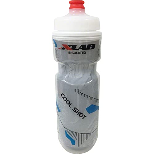Gourde thermique Xlab Cool Shot argent pour vos sorties vélo sous le soleil