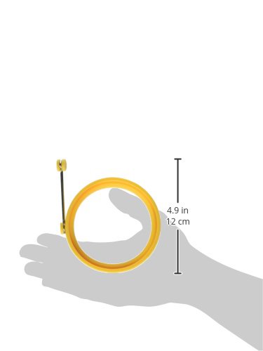 Silicone Reversible Egg Rings Trudeau Maison ustensile de cuisson œuf jaune x2