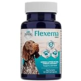 Flexerna Omega for Dogs - Vet-Formulated Joint Supplement with Green Lipped Mussel, Omega 3s & Hyaluronic Acid for Hip, Joint & Mobility Support - 90 Soft Gel Capsules