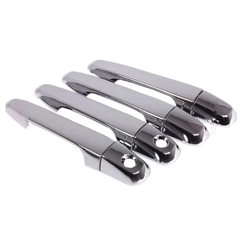 Poignée de porte pour L200 Triton 2006-2014 chromée 8 pièces