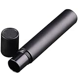 CIMAXIC アルミ合金製アロマスティックホルダー 密封カバー付お香用筒 軽量携帯収納管 家庭用 贈答用香炉アクセサリー