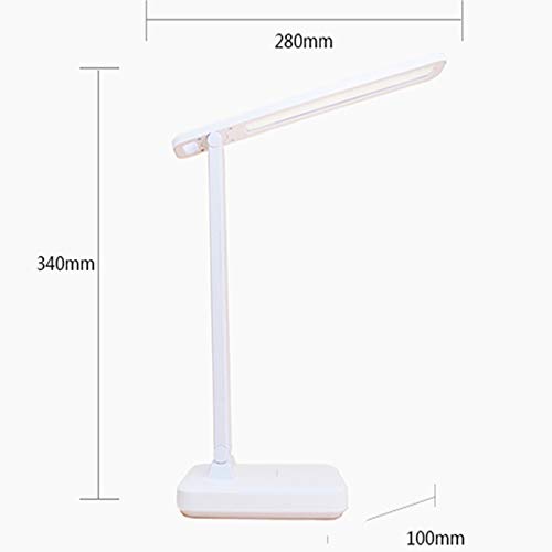 Schreibtischlampe LED Dimmbare Tischlampe Kabellos Wiederaufladbar Drehbare Augenschutz Tischleuchte Memory-Funktion für… – Bild 8