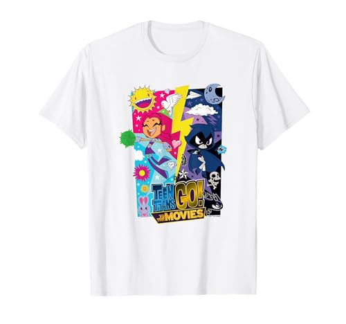 Teen Titans Go! to The Movies Light Dark Starfire Raven Duo T-Shirt